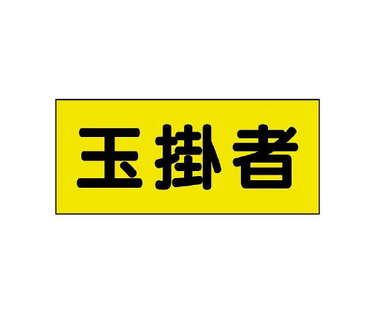 差込式ベスト用差込シート　玉掛者画像