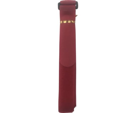 マジックテープ　結束テープ　25mm巾×1550mm　レッド画像