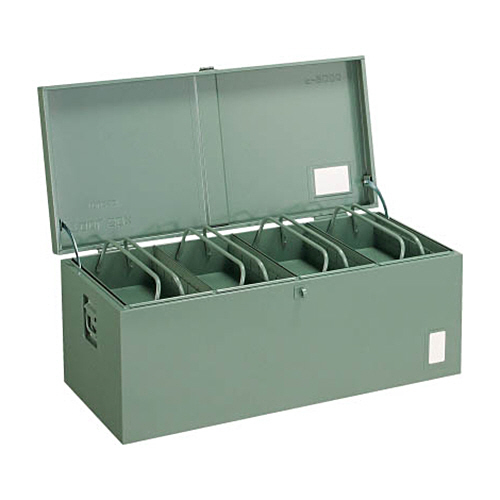 中型車載用ﾂｰﾙﾎﾞｯｸｽ(中皿Aﾀｲﾌﾟ×4個) 900×420×370mm 1個画像