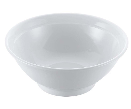 磁器 中華食器 白リム 高台丼 6.5寸（φ195）画像