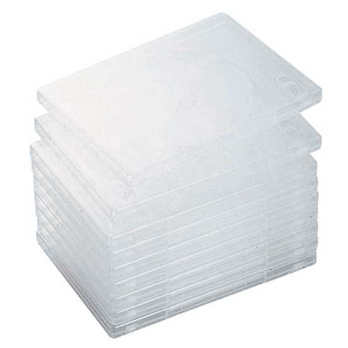 DVDﾄｰﾙｹｰｽ 1枚収納 ｸﾘｱ 1ﾊﾟｯｸ(10枚)画像