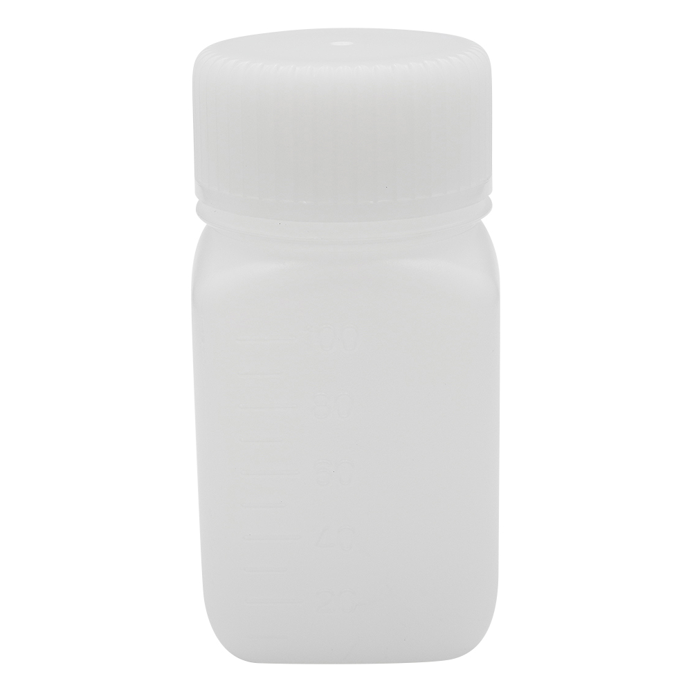 Jボトル角型 広口（ナチュラル） 100mL 1本 1550-01画像