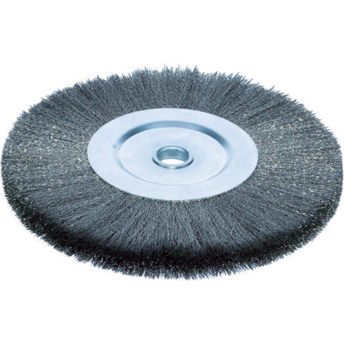 ﾎｲﾙﾌﾞﾗｼ Φ300×25mm穴 ｽﾃﾝﾚｽ線 線径0.3mm 1個画像