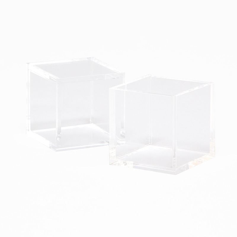 アクリルサイコロ　５面体　４０角　２個入り画像