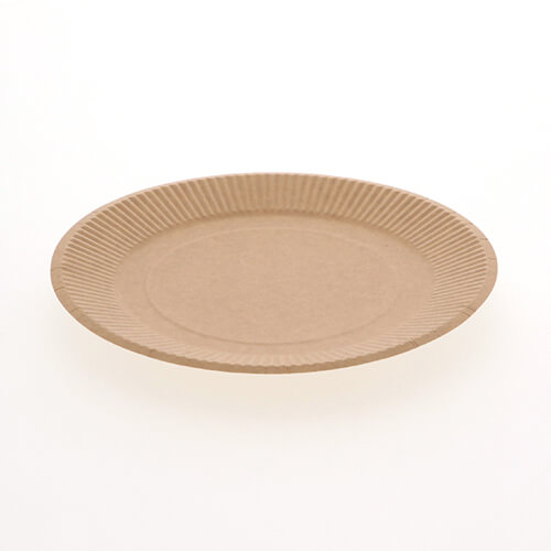 HEIKO クラフトペーパープレート 18cm 30枚画像