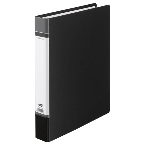 Dﾘﾝｸﾞﾌｧｲﾙ A4ﾀﾃ 2穴 320枚収容 32mmとじ 背幅50mm 黒 1ｾｯﾄ(20冊)画像