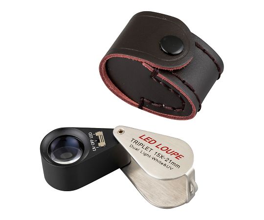 LEDライト付15倍ルーペ画像