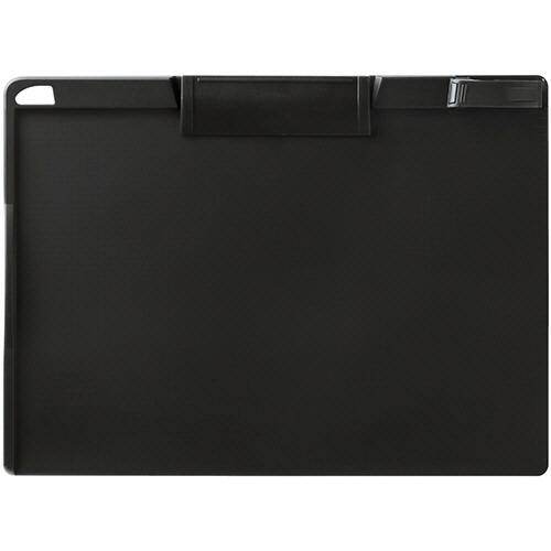 ｸﾘｯﾌﾟﾎﾞｰﾄﾞ 抗菌ﾀｲﾌﾟ A4ﾖｺ ﾌﾞﾗｯｸ 1枚画像