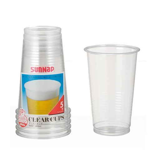 クリアカップ 使い捨て クリアーカップ LL 400ml 5個入画像