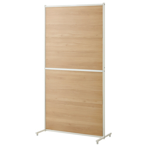 組み立て式ｽｸﾘｰﾝ ﾎﾜｲﾄ×ﾅﾁｭﾗﾙ 1台画像