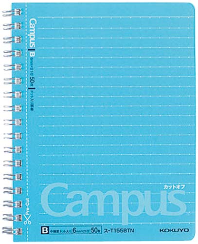 キャンパスツインリング（ドット罫）Ａ６　Ｂ罫×１０画像