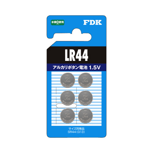 アルカリボタン電池　ＬＲ４４（６Ｂ）ＦＤ
