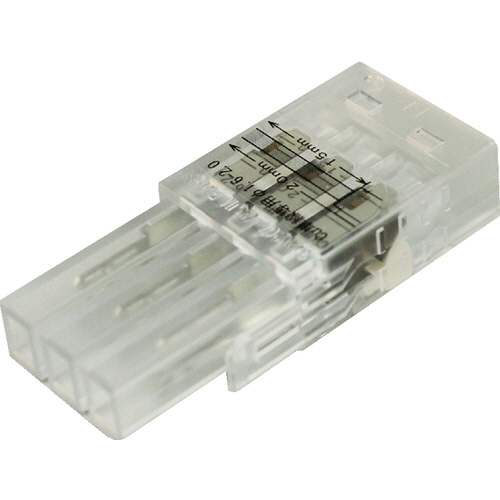 ﾌﾟﾗｸﾞｺﾈｸﾀM 透明 1箱(20個)画像