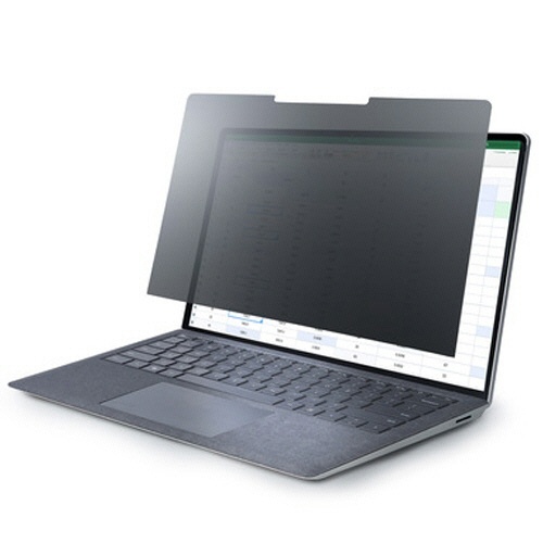 のぞき見防止プライバシーフィルター　13.5型Surface　Laptop/Book対応　1枚