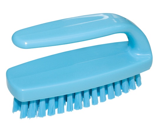 サーモンブラシ つめブラシ ブルー 毛丈18mm画像