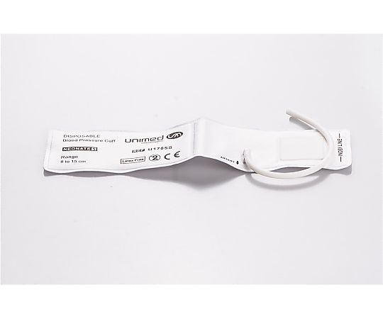 ディスポーザブル血圧計カフ 新生児用 8～15cm 10枚入画像