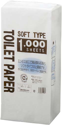 ちり紙　トイレットソフト　１０００枚入画像