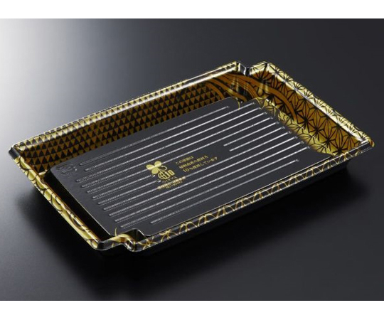 刺身・鮮魚容器 BCFかく鉢 24-16 彰BK-BK 身 600枚画像