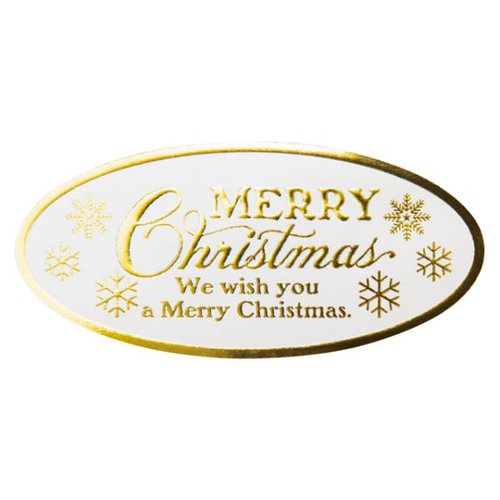 クラシカルクリスマス ギフトシール(100枚) ヘッズ画像