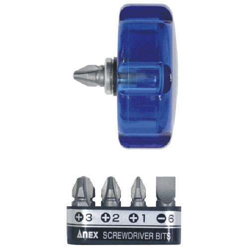 ﾜｲﾄﾞﾊﾝﾄﾞﾙ超短ｽﾀﾋﾞｰﾄﾞﾗｲﾊﾞｰ ﾋﾞｯﾄ5本組 1ｾｯﾄ画像