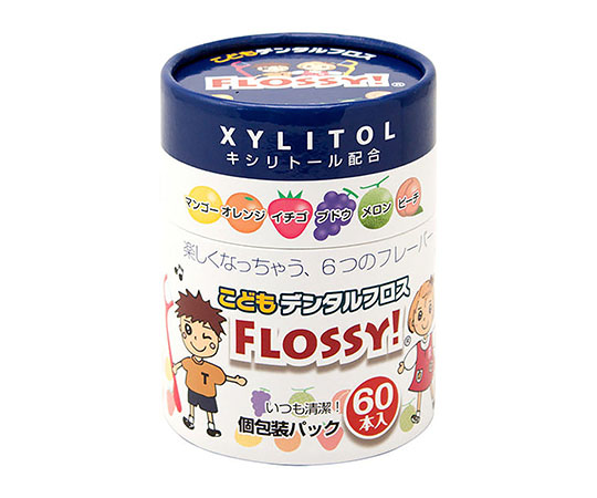 こどもデンタルフロス　フロッシィ　60本入画像