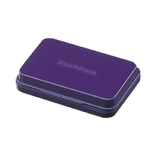 シヤチハタスタンプ台（油性顔料）小型　紫画像