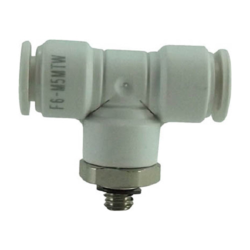 ﾀｯﾁｺﾈｸﾀｰﾌｧｲﾌﾞ ﾒｲﾙﾌﾞﾗﾝﾁﾃｨ W(白)6mm･M5×0.8 1個画像