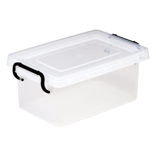収納ボックス　セーフティBOX2型クリア画像