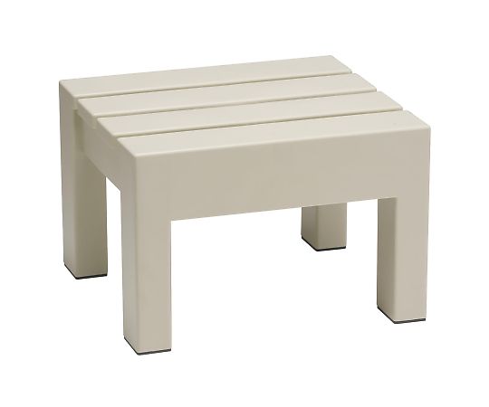 プラスチック万能台　正方形　アイボリー