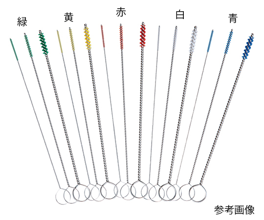 ミニクリーナーブラシ　120×Φ3.5×約1.01mm　白画像
