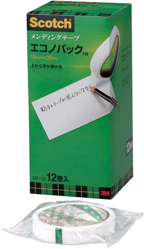 スコッチ　メンディングテープ１８ｍｍ×３０ｍ２４巻画像
