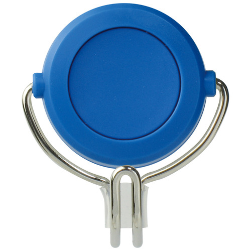 超強力ﾏｸﾞﾈｯﾄﾌｯｸ 中 耐荷重約3kg 青 1個