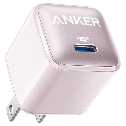 急速充電器 ANKER Nano Charger(20W) ﾋﾟﾝｸ 1個