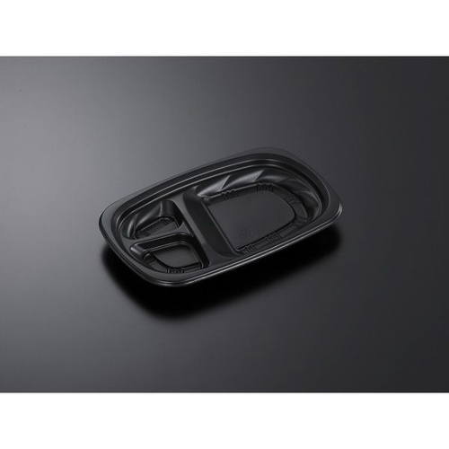 中央化学 弁当容器 CT Lランチ おかず BK 本体画像