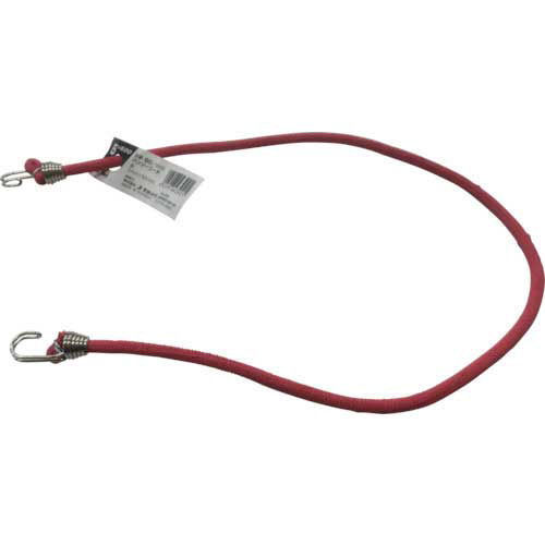 ｺﾞﾑ ﾊﾞﾝｼﾞｰｺｰﾄﾞ 5mm×600mm 赤 1本画像