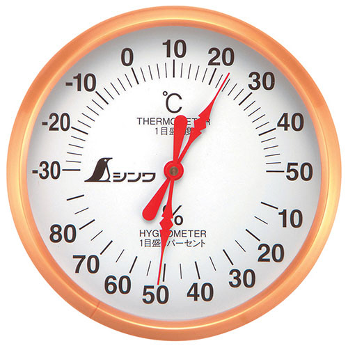ｼﾝﾜ 温湿度計 ｻｰﾓ U-1 1台画像