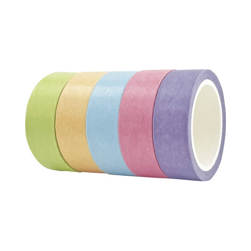 マスキングテープパステル５巻セット