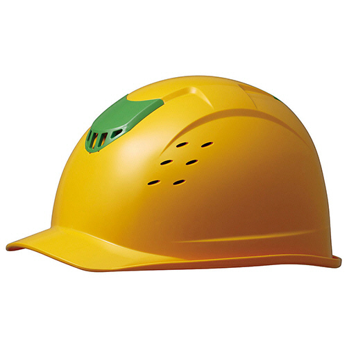 ABS製ﾍﾙﾒｯﾄ(通気孔･KP) SC-13 BV RA-KP ｲｴﾛｰ/ｸﾞﾘｰﾝ 1個画像