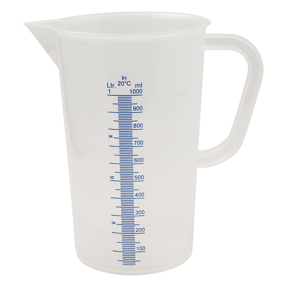 トールメジャーカップ（青目盛付き）　1000mL画像