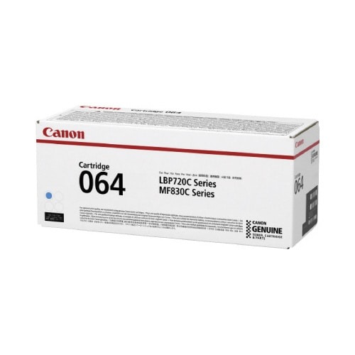 純正トナーカートリッジ　０６４　シアン画像