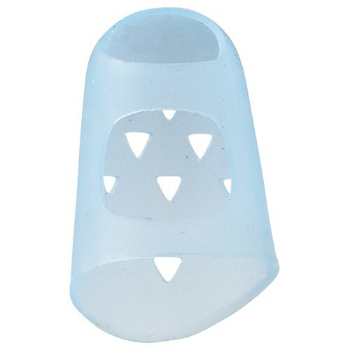 ｼﾘｺﾝｷｬｯﾌﾟ指ｻｯｸ L ﾌﾞﾙｰ 1ｾｯﾄ(40個:4個×10ﾊﾟｯｸ)画像