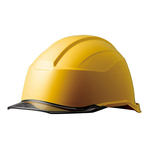 PC製ﾍﾙﾒｯﾄ(ｸﾘｱﾊﾞｲｻﾞｰ･KP付) 侍II SC-21PCL RA3 KP ｲｴﾛｰ/ｽﾓｰｸ 1個画像