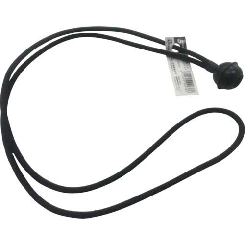 ｺﾞﾑ ﾎﾞｰﾙ止めﾊﾞﾝｼﾞｰｺｰﾄﾞ 5mm×600mm 黒 1本画像