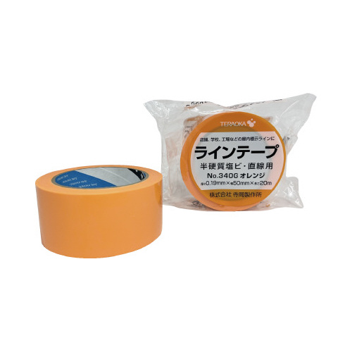 ラインテープＮｏ．３４０Ｇ　オレンジ　１巻画像