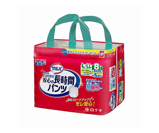 サルバやわ楽パンツしっかり長時間　L～LL　8枚入×6袋画像