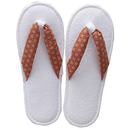 ﾃﾞｨｽﾎﾟｰｻﾞﾌﾞﾙｽﾘｯﾊﾟ 鼻緒ｽﾘｯﾊﾟ 27cm 麻の葉 唐子 1足画像