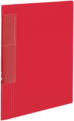 ノビータ　ベーシックカラー　Ａ４縦４０Ｐ赤１０冊画像