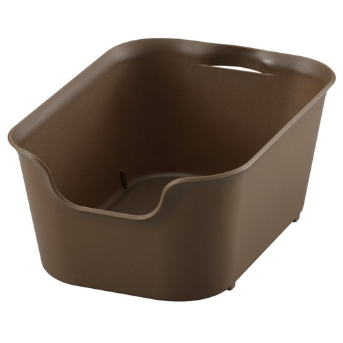 収納ボックス カタス S カラーボックス インナーボックス 引き出し ブラウン画像