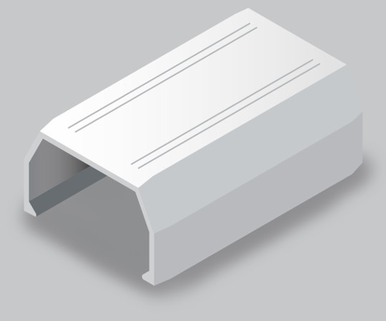 ニュー・エフモール付属品　ジョイントカバー　1号　ホワイト画像