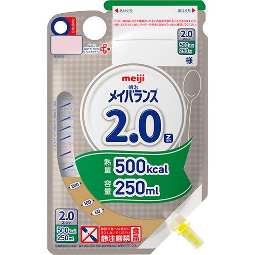 ﾒｲﾊﾞﾗﾝｽ2.0 Zﾊﾟｯｸ 500K 250ml 1ｾｯﾄ(12ﾊﾟｯｸ)画像